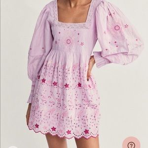 LoveShackFancy Freja Mini Dress